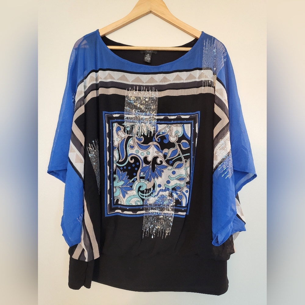 Alfani woman formal vintage blouse